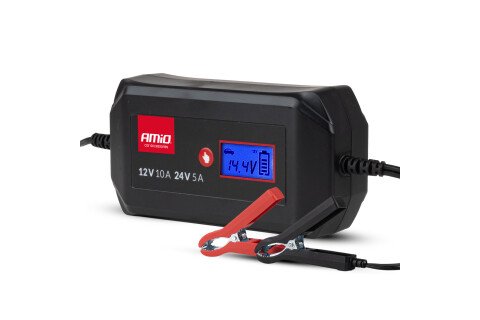 Digitalni ispravljač STD GEL AGM WET MAX 10A 12V 24V AMIO-04525