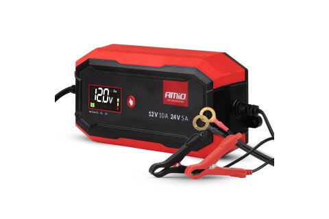 Digitalni ispravljač AGM GEL STD LFP MAX 10A 12V 24V PRO AMIO-04528