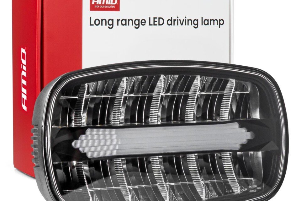 Lampă LED cu rază lungă de acțiune și funcție de lumină de poziție 109W 12V 24V AMIO-04535