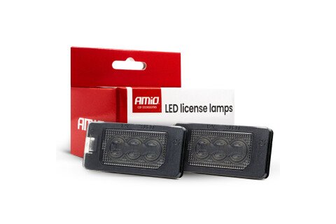 Svetlo registarske tablice CLP02 HP dimljeno BMW AMIO-04539