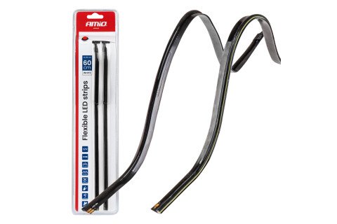 LED trake za stranu automobila bele 2x30cm 12V AMIO-04575