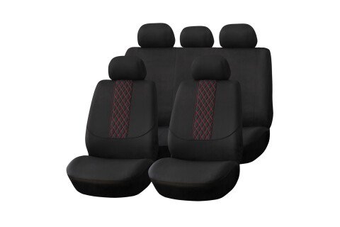 Univerzális autósüléshuzatok, első és hátsó, szett SC03 AMIO-04603
