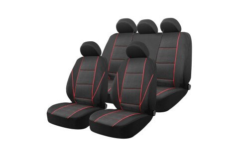 Univerzális autósüléshuzatok, első és hátsó, szett SC17 AMIO-04617