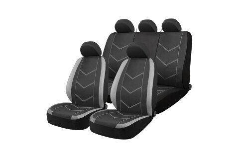 Univerzális autósüléshuzatok, első és hátsó, szett SC19 AMIO-04619