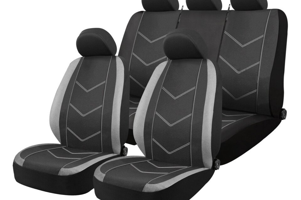 Univerzális autósüléshuzatok, első és hátsó, szett SC19 AMIO-04619