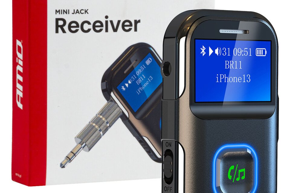 Bluetooth prijemnik za mini LCD utičnicu AMIO-04659