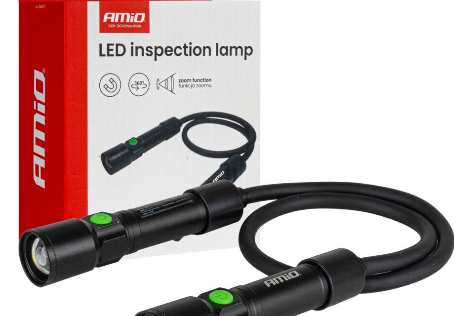 Punjiva lampa za pregled vrata 2xP50 1000mAh (BATT) AMIO-04671