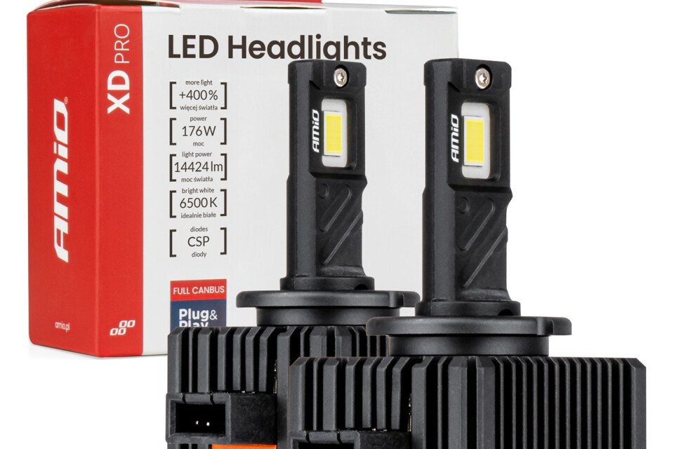 XD PRO D8S FULL CANBUS LED автомобилни крушки AMIO-04684