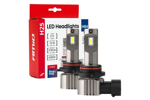 LED automobilske sijalice serije H25 CANBUS HB4 9006 12V 31W AMIO-04715