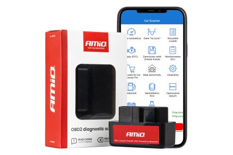 Dijagnostički interfejs za AMiO OBD2 BT mini skener tester AMIO-04732