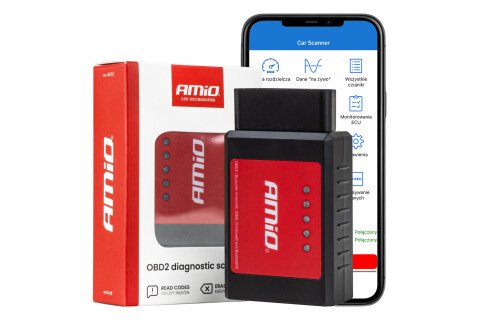 Dijagnostički interfejs za ELM327 OBD2 BT XL skener tester AMIO-04733