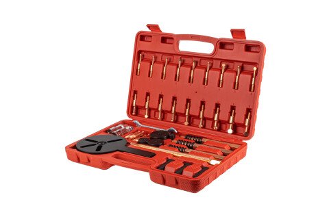 Dreiarmiger Lagerabzieher mit 44 Haken AMIO-04760