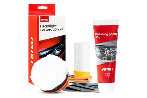 Komplet za poliranje farova AMIO-04793 za „uradi sam“ majstore