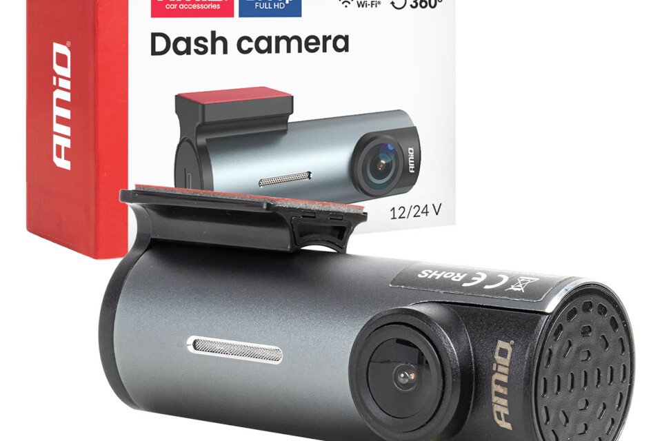 1K WLAN automobilski DVR 128GB WIFI Full HD AMIO-04798