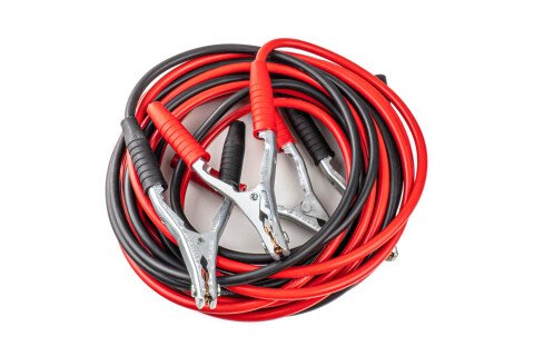 Gyújtókábelek 1200A 6m professzionális 99,9% réz AMIO-04822