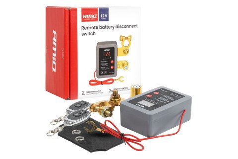 Daljinski automatski prekidač za isključivanje baterije 12V 240A (BATT) AMIO-04832