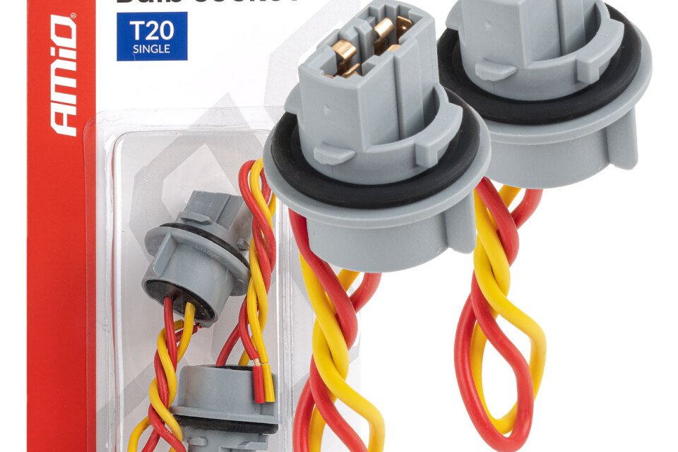 T20 LED sijalica sa grlom 12V W21W WY21W W3x16d 7440 T20 2 komada AMIO-04833
