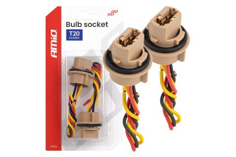 T20 LED sijalica sa grlom 12V W21/5W WY21/5W W3x16q 7443 2 komada AMIO-04834