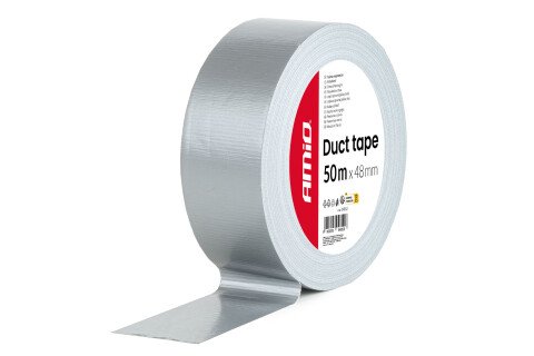 Siva tehnička traka 48 mm x 50 m x 0,19 mm AMIO-04852