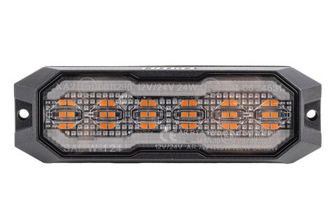 Lumină de avertizare portocalie cu funcție de lumină de poziție LED R65 R148 12V 24V 24W AMIO-04861