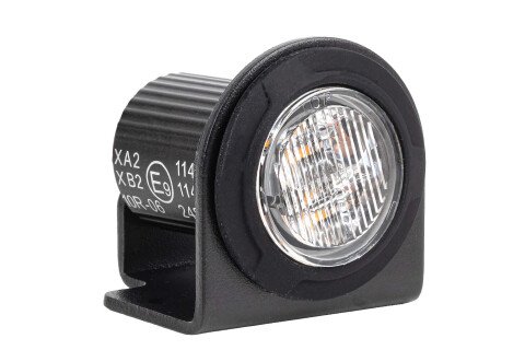 Okruglo narančasto svjetlo upozorenja LED R65 12V 24V 12W AMIO-04864