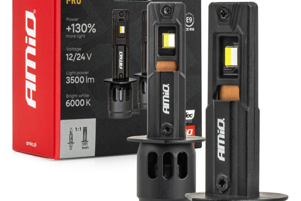 LED auto sijalice F26 PRO LumiTec LIMITED +130% DUO FULL CANBUS H1 12V 24V AMIO-04869