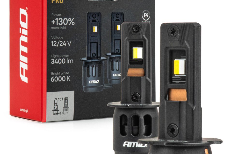 LED autožárovky F26 PRO LumiTec LIMITED +130% DUO FULL CANBUS H3 12V 24V AMIO-04870