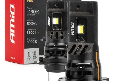 LED-Autolampen F26 PRO LumiTec LIMITED +130% DUO FULL CANBUS H7 H18 12V 24V AMIO-04872