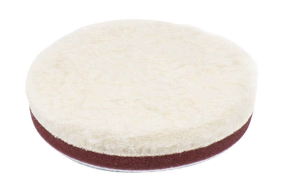 Disc de lustruit din lână, mediu, 150 mm, ADET-35 AMIO-04883