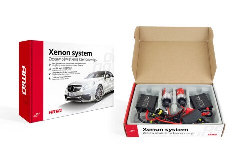 Vékony készlet H4-3 6000K BIXENON