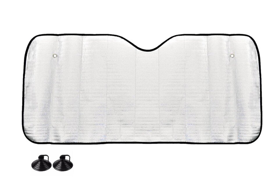 Silberne Abdeckung für Windschutzscheibe - 150x80 cm