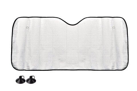 Silberne Abdeckung für Windschutzscheibe - 150x80 cm
