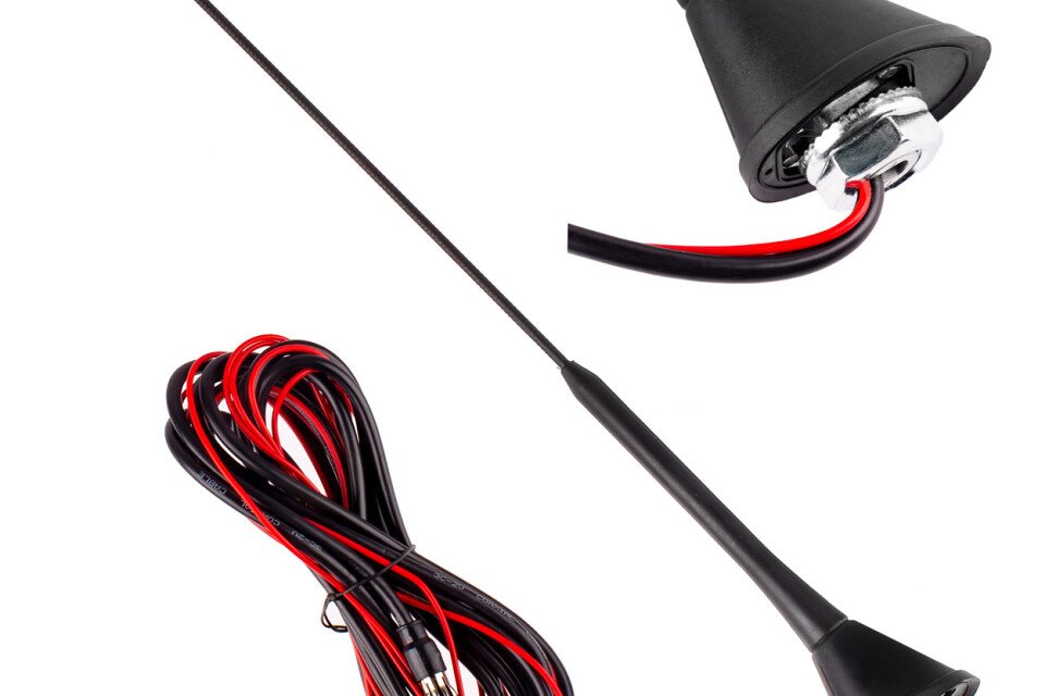 Κεραία αυτοκινήτου 40 cm με ενισχυτή ANT08