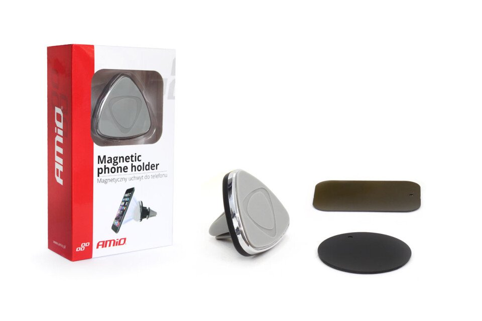 Magnetni auto držač za telefon na rešetki AMiO HOLD-01