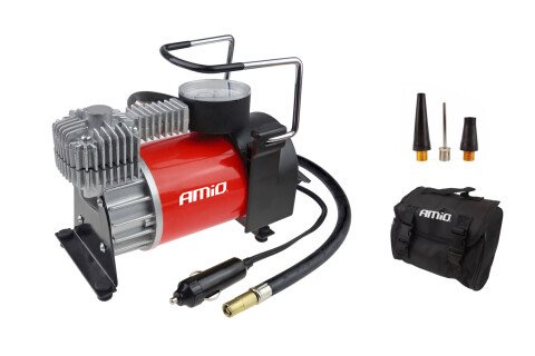Autókompresszor AComp-03 fém 12V HQ