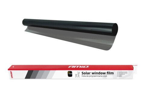 Tönungsfolie für Fenster schwarz 0,75x3m (30%)