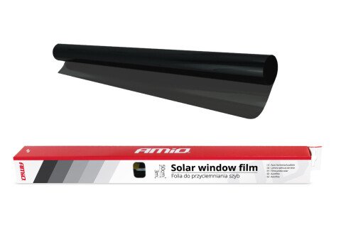 Folia przyciemniająca szyby Super Dark Black 0,5x3m (5%)