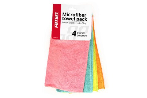 Set od 4 krpe od mikrofibre 30x30 Cwash-02