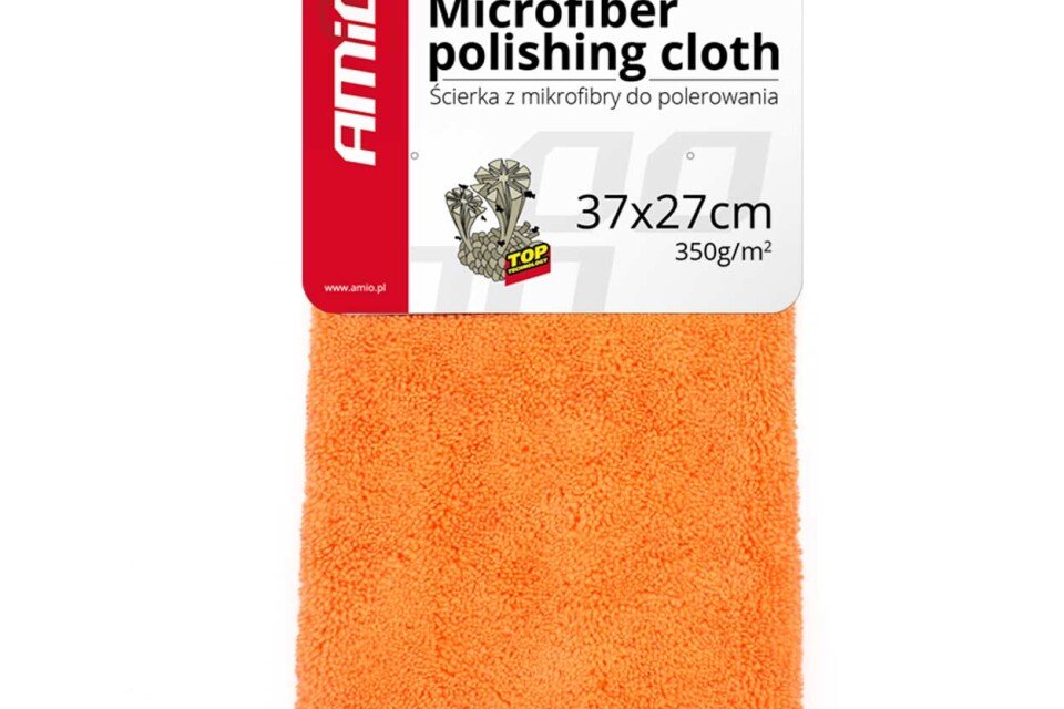 Laveta de lustruit microfibra 37x27cm 350g/m2