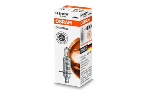 Lampadina alogena Osram H1 12V 55W P14.5S