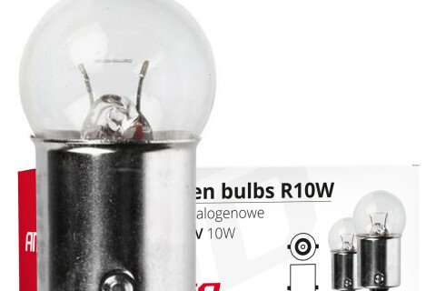Żarówki halogenowe R10W BA15s 12V 10W 10 szt.