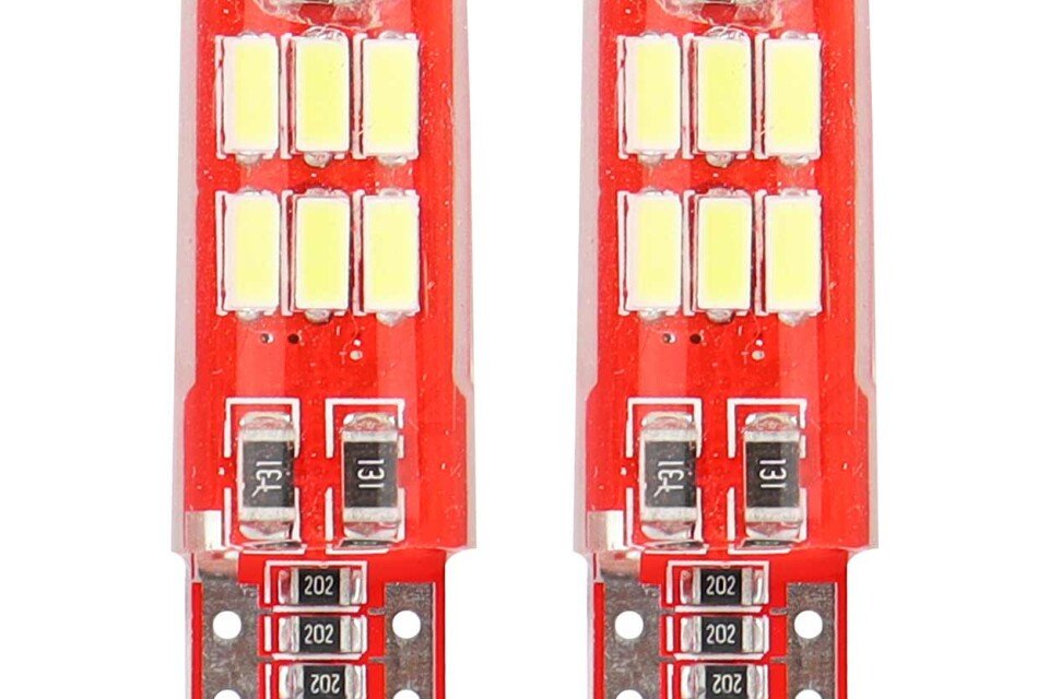 LED CANBUS 15SMD 4014 T10e (W5W) SILCA Bela 12V