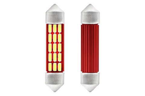 LED CANBUS 4014 20SMD Festoon C5W C10W C3W 41mm Alb 12V / 24V