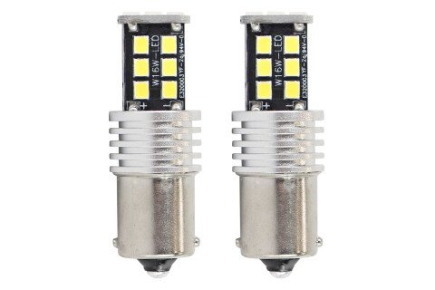 LED CANBUS 2835 15SMD 1156 BA15S P21W R10W R5W Weiß 12V / 24V