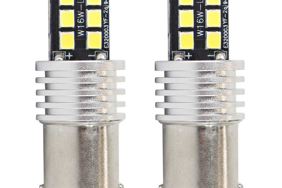 LED CANBUS 2835 15SMD 1156 BA15S P21W R10W R5W Weiß 12V / 24V