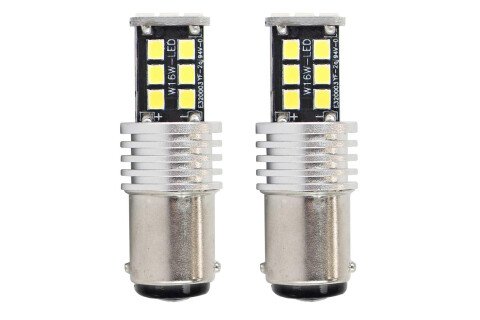 LED CANBUS 2835 15SMD 1157 BAY15D P21 / 5W fehér 12V / 24V
