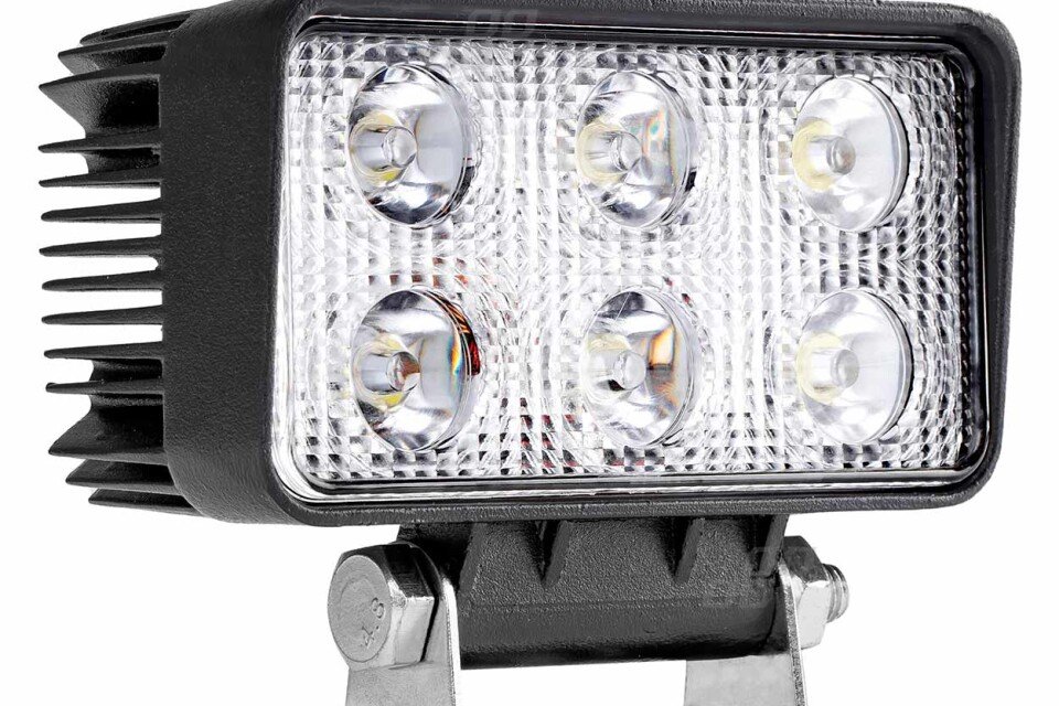 Radna lampa AWL02 6 LED FLAT 9-60V