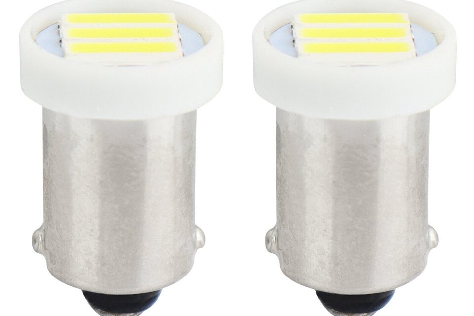 LED STANDARD T4W BA9s 3xSMD 7020 becuri 12V