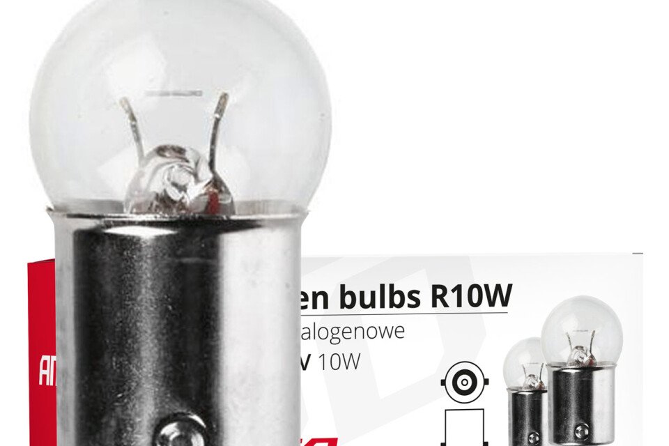 Żarówki halogenowe R10W BA15s 24V 10 szt.