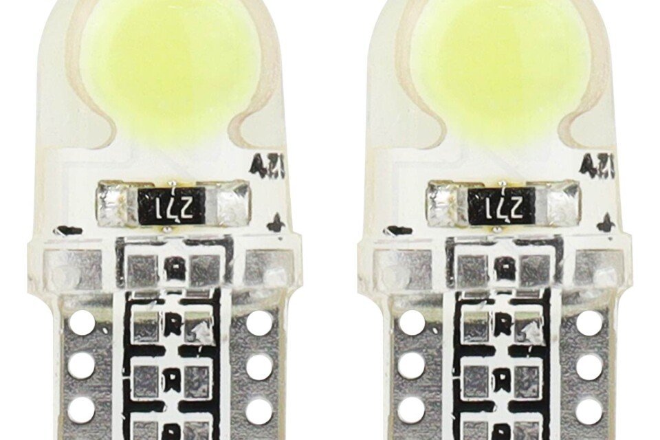 Sijalice LED STANDARD bijela T10e COB 12V